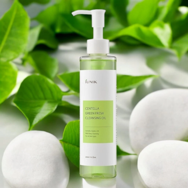 IUNIK – Centella Green Fresh Cleansing Oil 200 ml - Bild 4